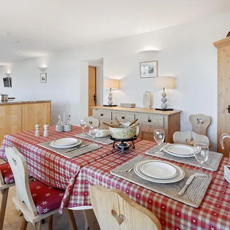 Apartment Les Aiguilles Vertes Rez Inferieur By Interhome Crans-Montana