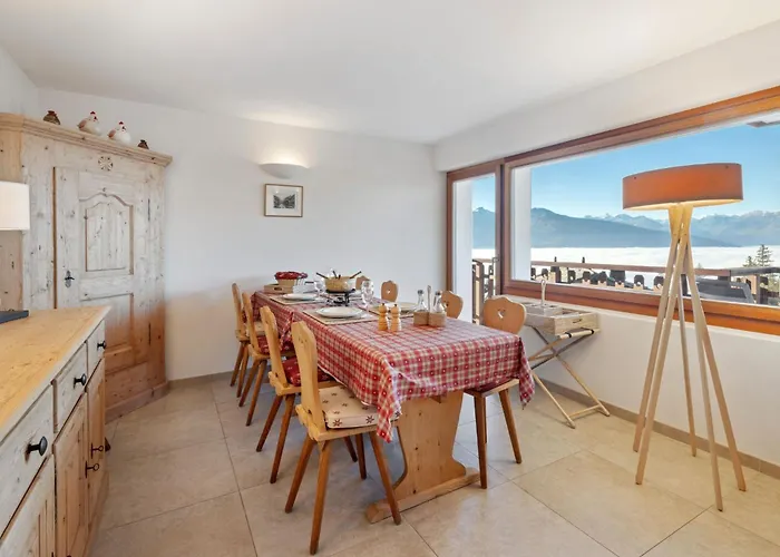 Διαμέρισμα Les Aiguilles Vertes Rez Inferieur By Interhome Κρανς Μοντάνα