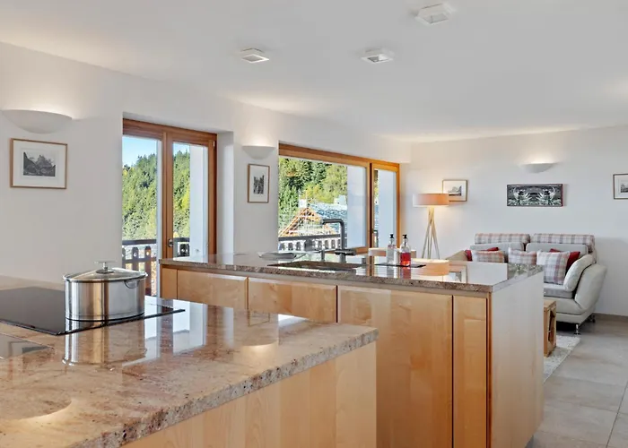 Les Aiguilles Vertes Rez Inferieur By Interhome Appartamento *