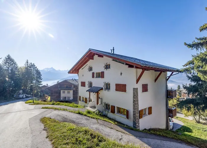 Les Aiguilles Vertes Rez Inferieur By Interhome Appartamento Crans-Montana