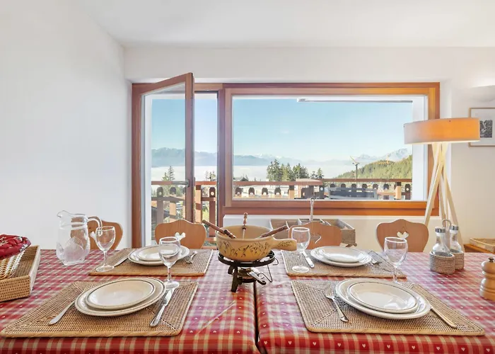 Les Aiguilles Vertes Rez Inferieur By Interhome Crans-Montana