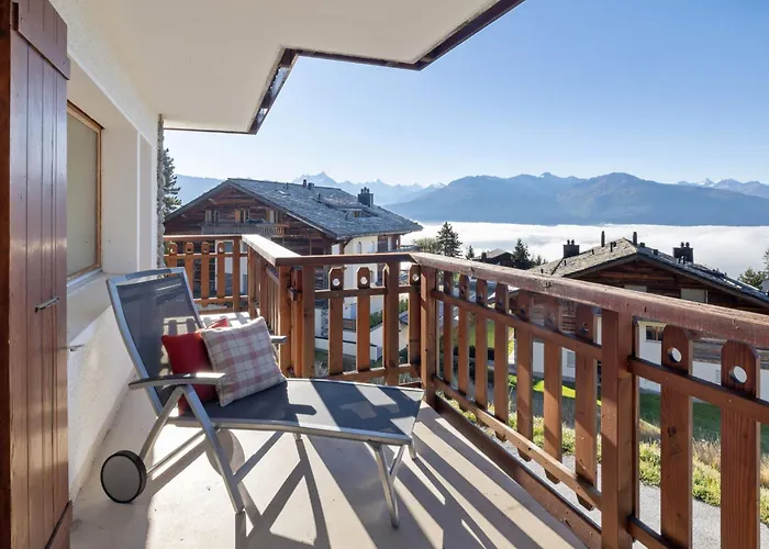 Les Aiguilles Vertes Rez Inferieur By Interhome 公寓 克莱恩 蒙塔纳