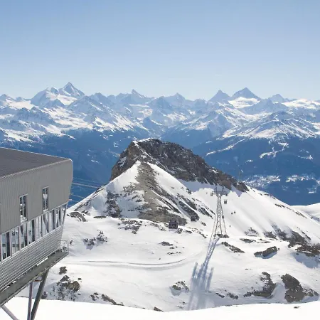 Les Aiguilles Vertes Rez Inferieur By Interhome Кран-Монтана