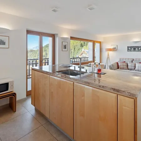 Апартаменты Les Aiguilles Vertes Rez Inferieur By Interhome *