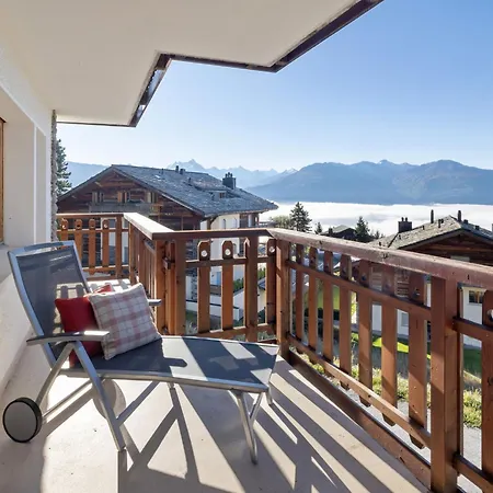 Les Aiguilles Vertes Rez Inferieur By Interhome Апартаменты Кран-Монтана