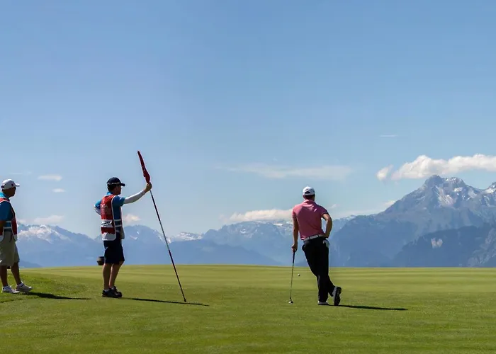 Lägenhet Les Aiguilles Vertes Rez Inferieur By Interhome Crans-Montana